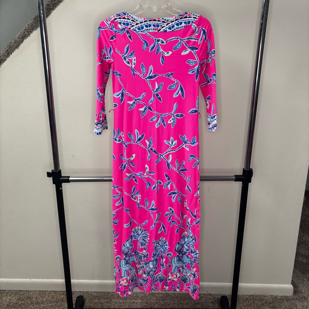 Lilly Pulitzer UPF 50‎ Carabella Long Sleeve Dress Women’s XS - Picture 9 of 10